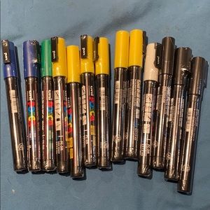 13 new Posca paint markers great for customizing